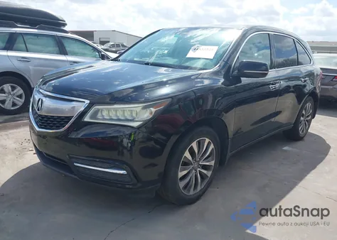 2014 Acura Mdx Technology Pkg W/Entertainment Pkg from USA, damaged, VIN 5FRYD4H60EB048029